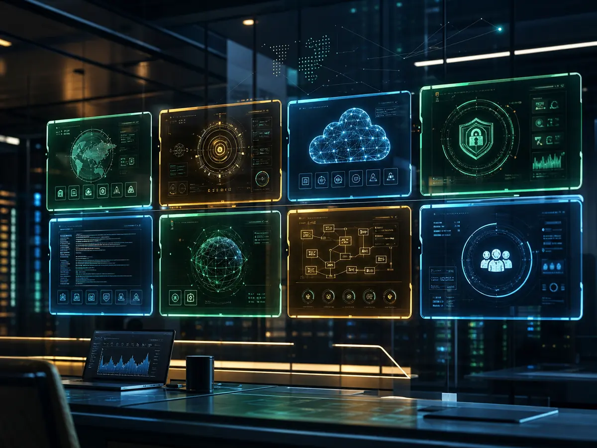 Cybersecurity dashboards for hacker-for-hire security services